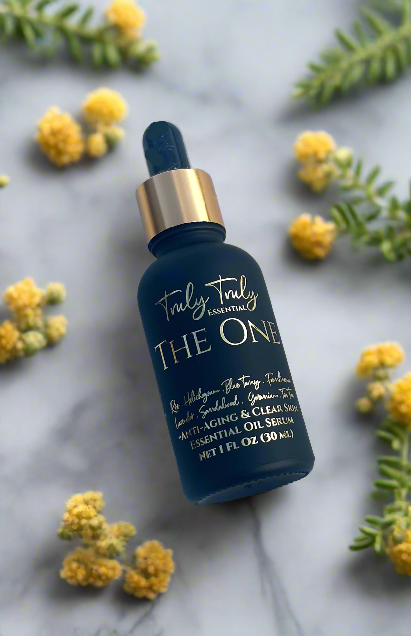 "The One" Anti Aging & Clear Skin Essential Oil Serum 1 oz bottle