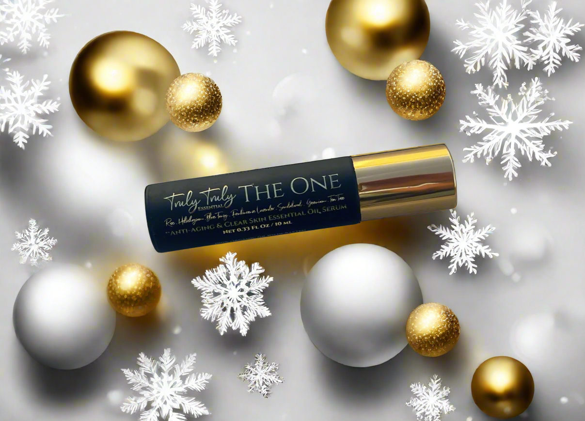 "The One"     Anti Aging & Clear Skin Essential Oil Serum .3 oz Roller Bottle