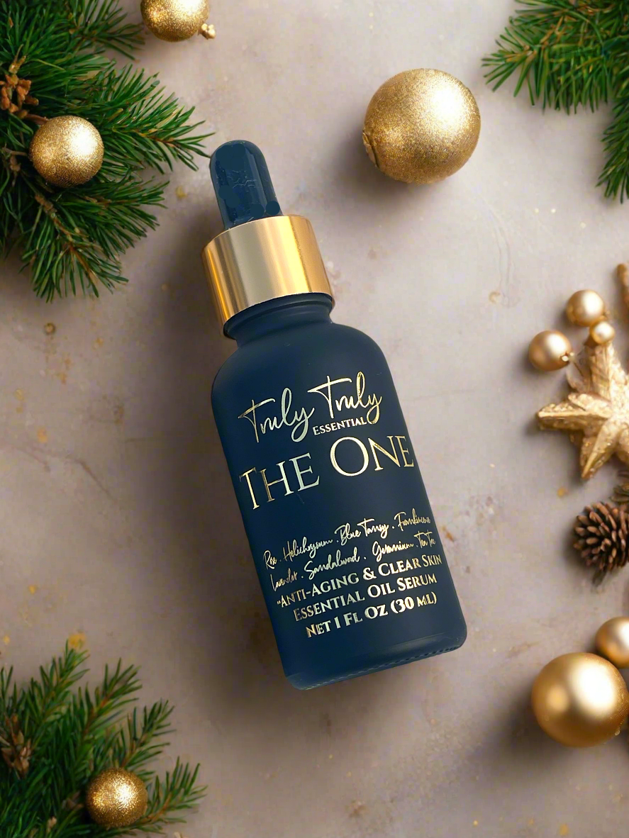 "The One"      Anti Aging & Clear Skin Essential Oil Serum 1 oz bottle