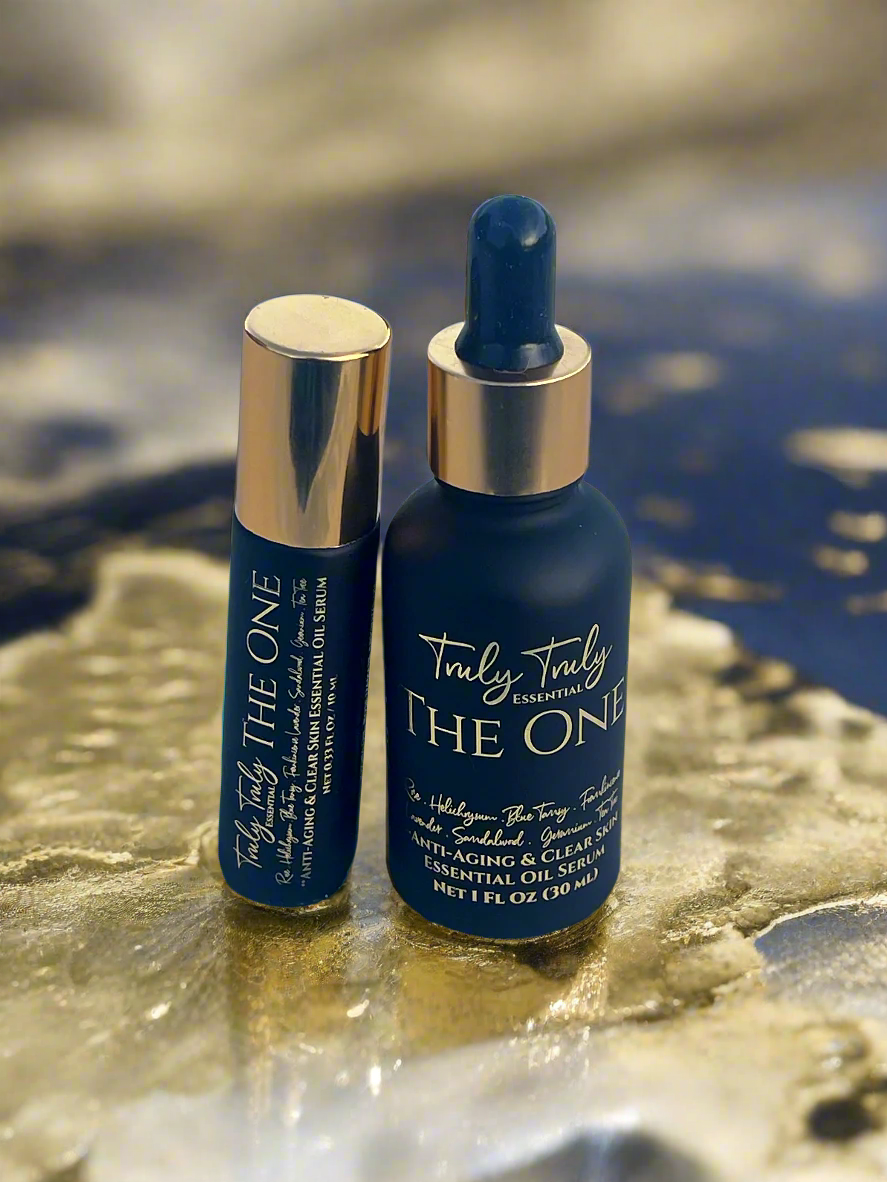 "The One"      Anti Aging & Clear Skin Essential Oil Serum DUO