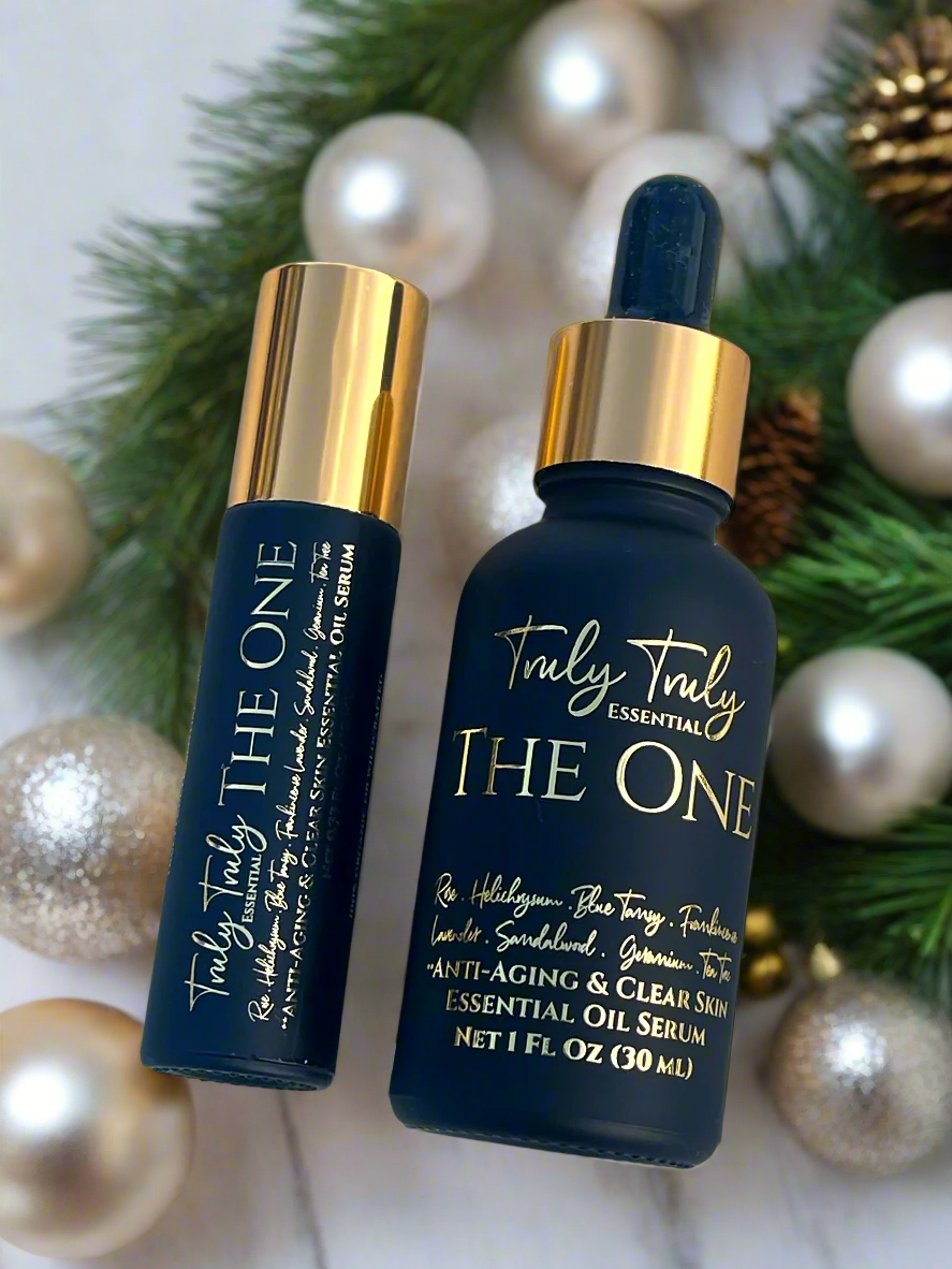"The One"      Anti Aging & Clear Skin Essential Oil Serum DUO