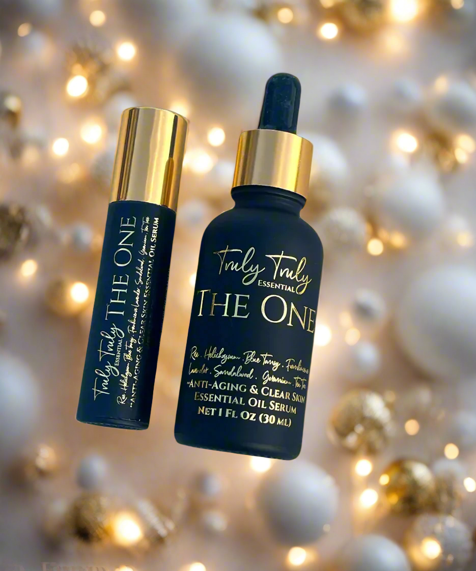 "The One"      Anti Aging & Clear Skin Essential Oil Serum DUO